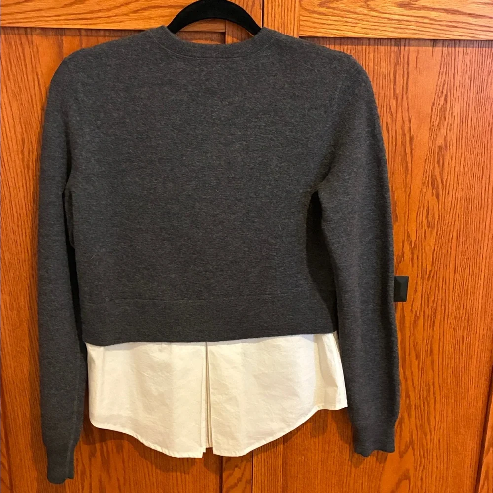 Marc By Marc Jacobs Gray minimalist quiet luxury Sweater